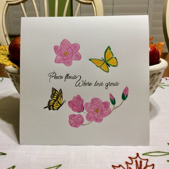 Peace Flows Where Love Grows - Picture 1 of 1